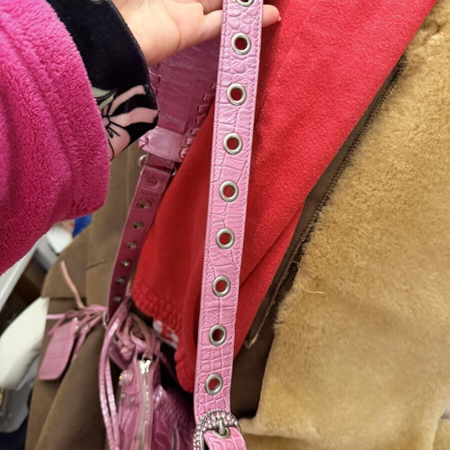Balenciaga Le Cagolle Small Bag like new, pink, crossbody