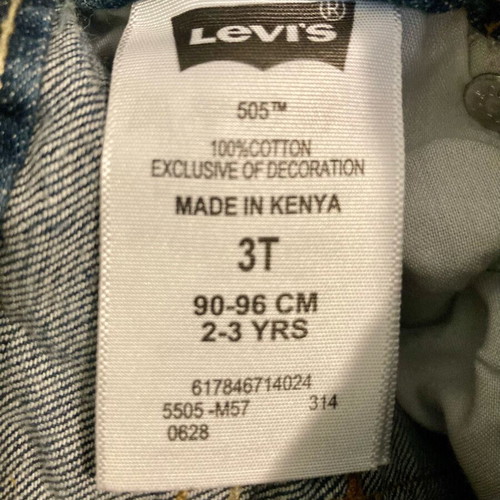 Levi's jeans like new for boy 2-3 years, 92 cm, dark blue