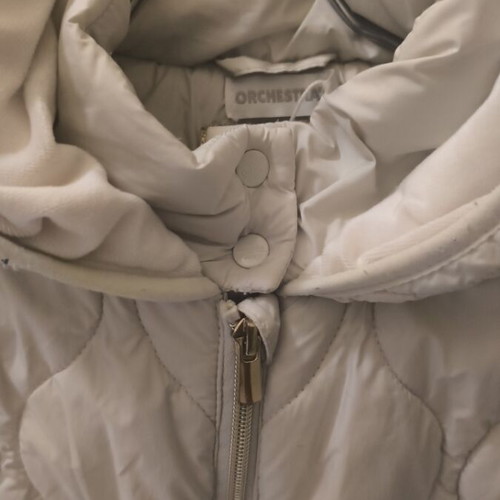 Orchestra white sleeveless jacket for kids size 12, like new