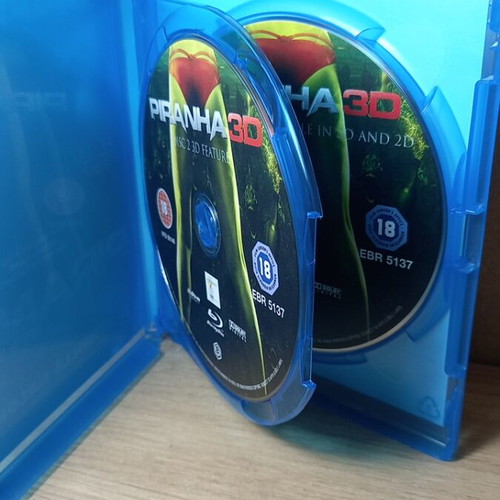 Piranha 3D Blu-Ray with English subtitles like new