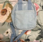 Levi's denim backpack new, blue