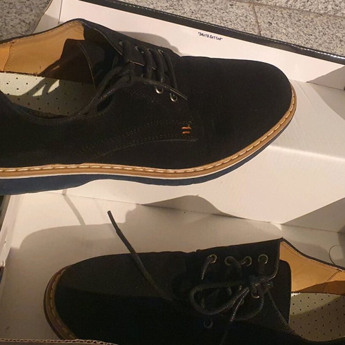 Men's castor shoe size 40 like new, black