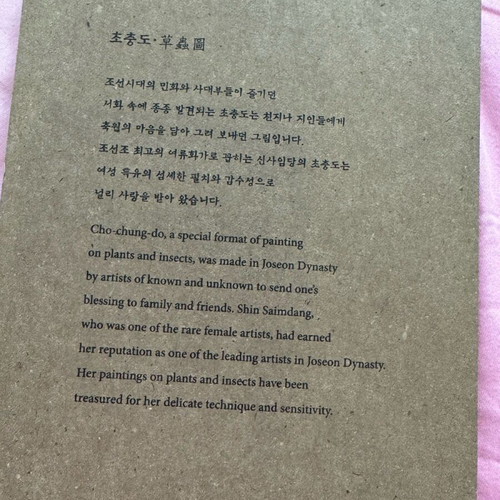 Silk Korean Shin Saimdang Scarf new