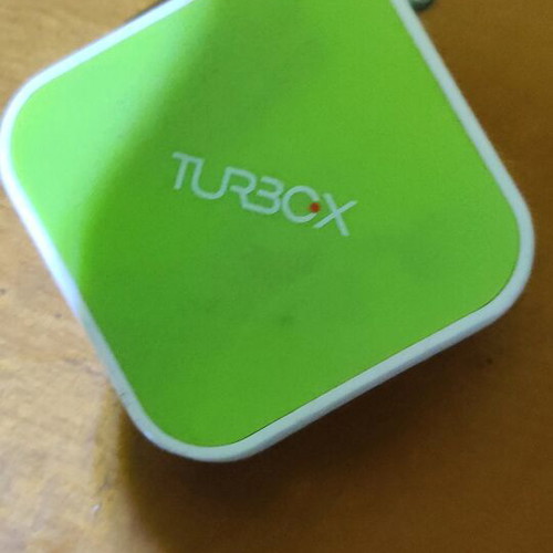 Usb hub Turbox used, 4 ports with mini usb connection