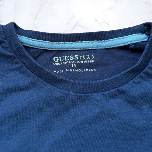 Guess kids long-sleeve shirt like new, blue, age 14