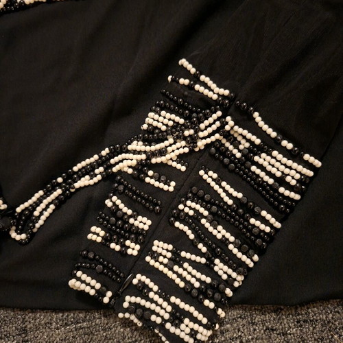 Gianfranco Ferre Black Blouse No S - M like new with impressive sleeves