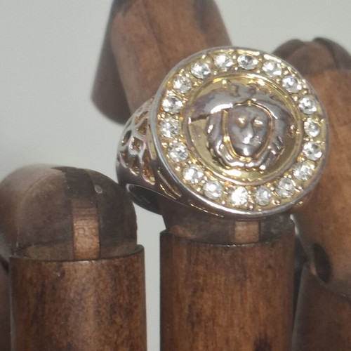 Medusa ring size 59 or 60 used, not gold or silver