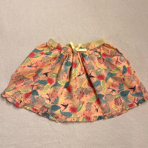 Printed skirt with pockets for 3-year-old girl Sergent major used