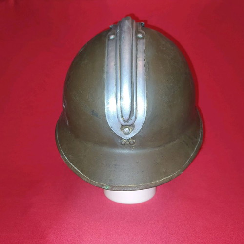 Adrian A PP and Royal Greek Gendarmerie Traffic Helmets used, 2 collectible pieces