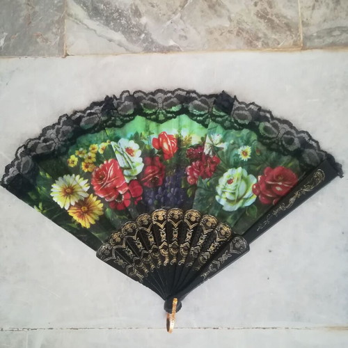 Colorful fan like new