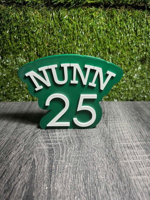 Nunn 25 Panathinaikos BC decorative 3d print new