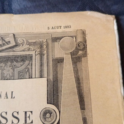 Le journal de jeunesse French magazine 1893 used, issue 1079