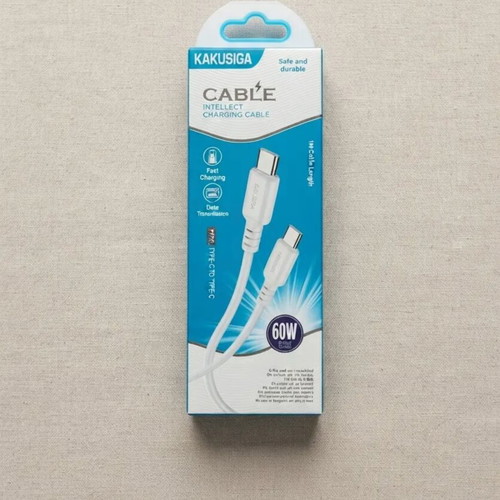 KAKUSIGA 60W USB-C to USB-C Fast Charging Cable 1m brand new