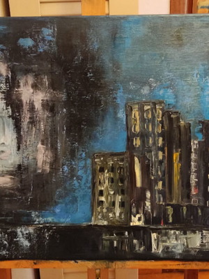 Αποξένωση Λάδι σε καμβά 100cm x 50cm