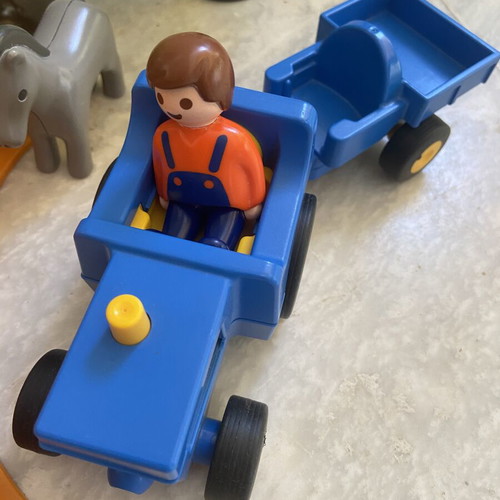 Vintage Playmobil Farm Set like new