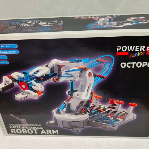 PowerPlus Octopus Hydraulic Robot Arm STEM DIY Educational Toy new