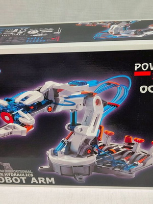 PowerPlus Octopus Hydraulic Robot Arm STEM DIY Educational Toy new