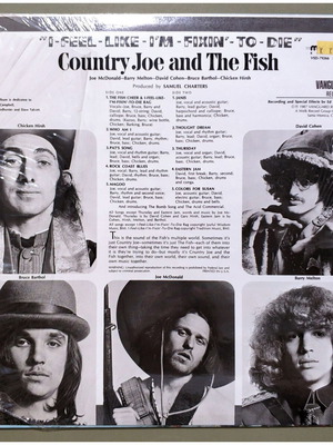 Country Joe and the Fish I Feel Like I'm Fixin' to Die βινύλιο σαν καινούργιο, rock