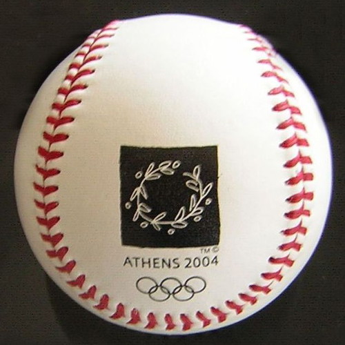 Baseball ball Athens 2004 Olympic Games new