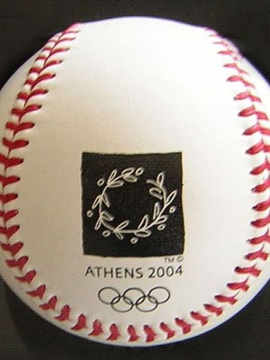 Baseball ball Athens 2004 Olympic Games new