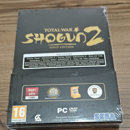 Total War Shogun 2 Gold Edition PC new, sealed
