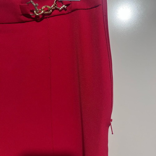 Lynne red flared pants like new, size M