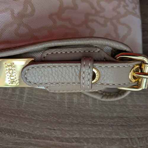 Tous crossbody bag used, white and beige, size 22x19 cm