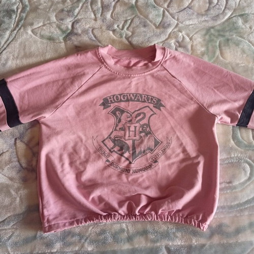 No Small sweatshirt with Harry Potter design like new, pink, size S