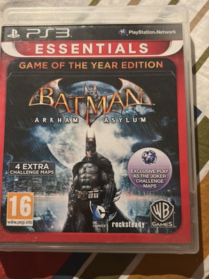Batman Arkham Asylum Game of the Year Edition PS3 used