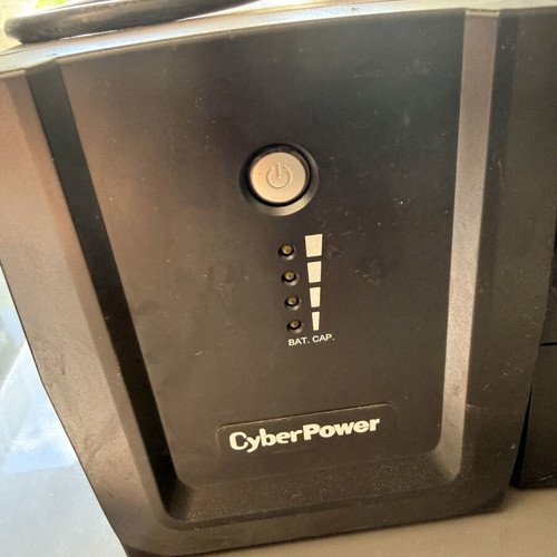 CyberPower UT1500EG UPS 1500VA 900W used, pack of 2 with 4 Schuko sockets
