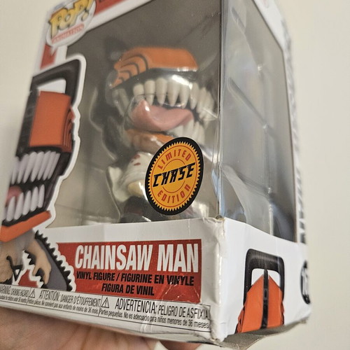 Chainsaw Man #1677 Chase Funko Pop used with box damage