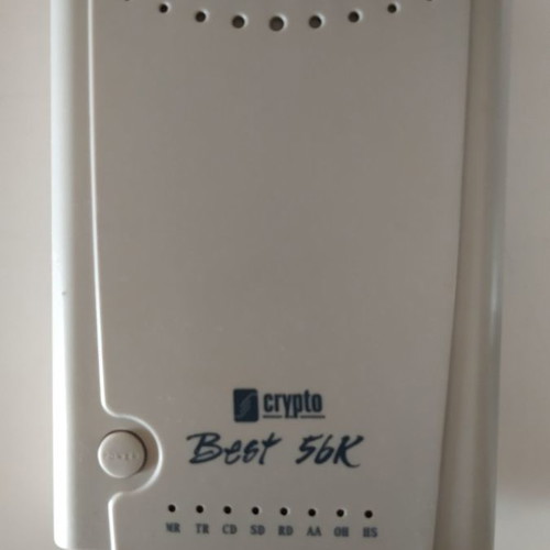 Modem Crypto Best 56K External καινούργιο με πλήρη συσκευασία