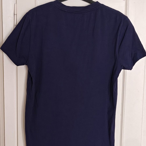 Balmain Silver Logo Men's T-shirt like new, size M, blue