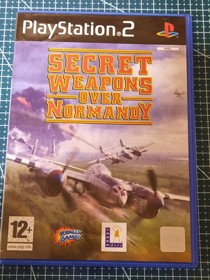 Secret Weapons Over Normandy PS2 Black Label μεταχειρισμένο, complete in box