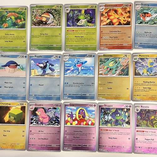 Pokémon TCG Pitch Black bulk 106 cards
