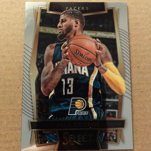 Paul George Indiana Pacers Panini Select 2016-17 No. 17 card like new
