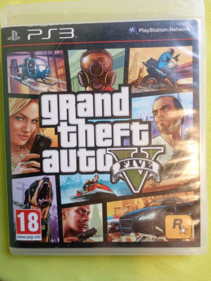 Grand Theft Auto V PS3 σαν καινούργιο με manual και χάρτη