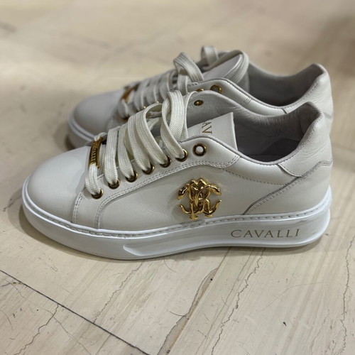 Roberto Cavalli 18620 women's sneakers new, white size 36