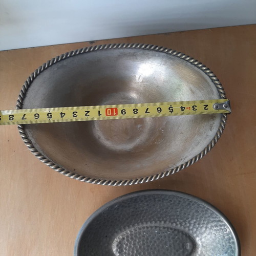 Vintage metal utensils used, pack of 2, decorative details
