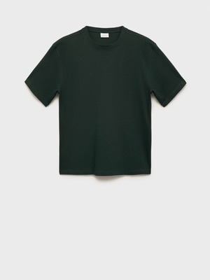 Κοντομάνικη μπλούζα T-Shirt light relaxed fit σκουρό πράσινο μέγεθος XL καινούργιο