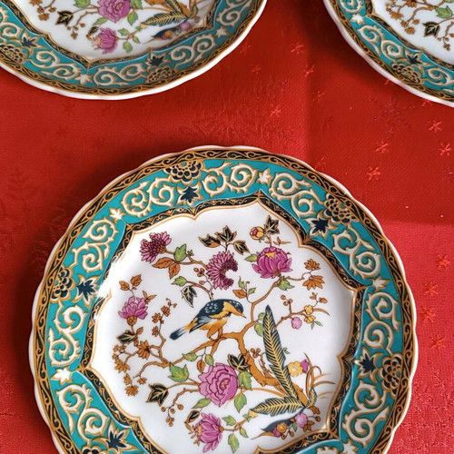 Set of 5 Vintage Plates New 17 cm Made in Germany