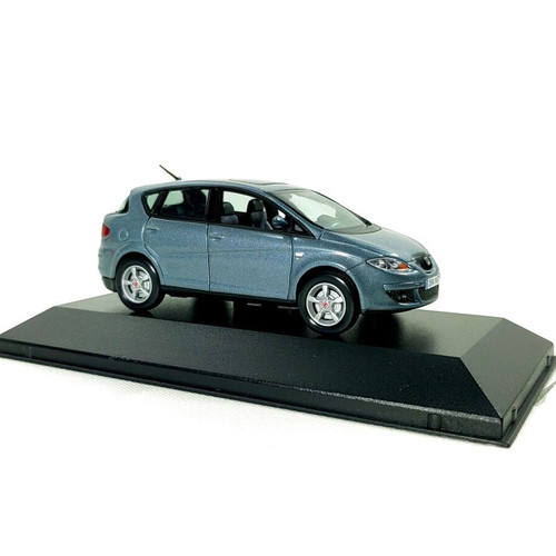 Seat Toledo 2006 Metallic GreyBlue 1:43 Diecast Model New