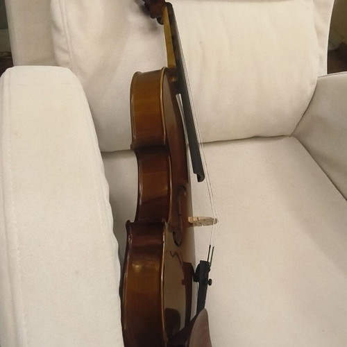 Stendor Student 1 violin with case, bow, bridge and music stand