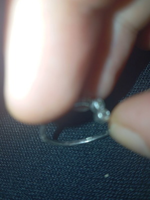 2 silver 925 rings