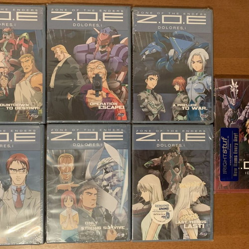 Z.O.E. Dolores + Idolo Zone of the Enders DVD Set Complete Series New