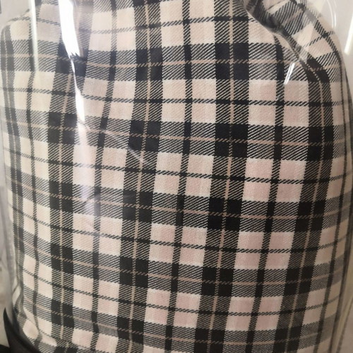 Zara crossbody bag new with transparent design and inner checkered pouch