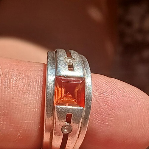 925 silver ring, 17mm