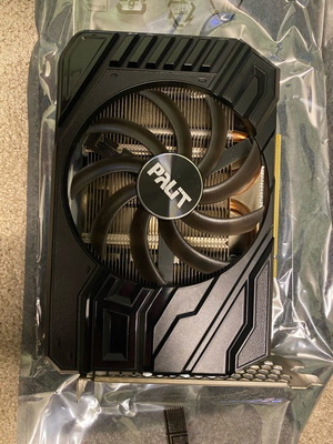 Palit GeForce GTX 1660 Super StormX 6Gb used graphics card