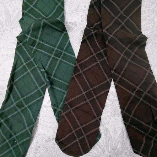 Golden Lady children's tights new, size 4-6, pack of three, multicolor