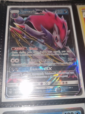 Zoroark GX Pokemon Card like new